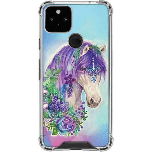 Fantasty Horse by Sheena Pike Google Pixel 5 Clear Case